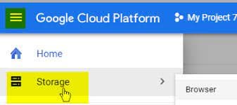 Oracle to BigQuery - GCP Storage option